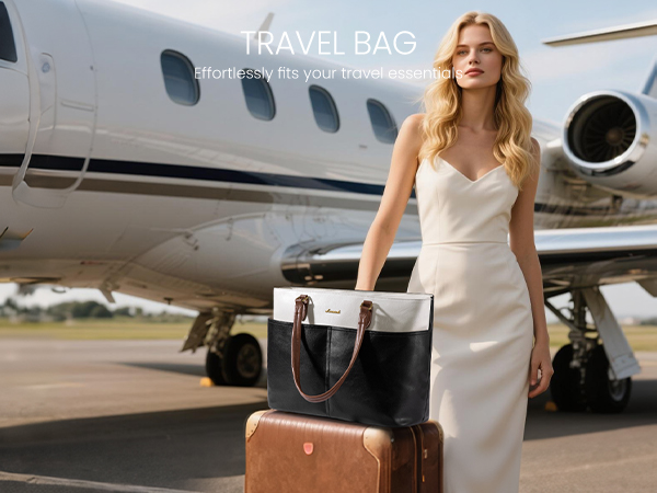 Laptop Tote Bag for Women, 15.6 inch Laptop Work Bags for Teacher/Nurse