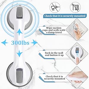 shower grab bars for seniors