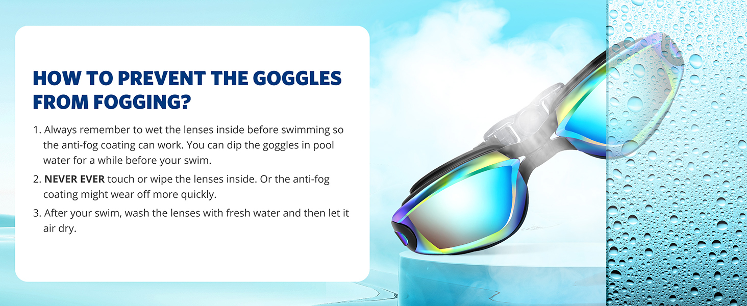 swim goggles for adults