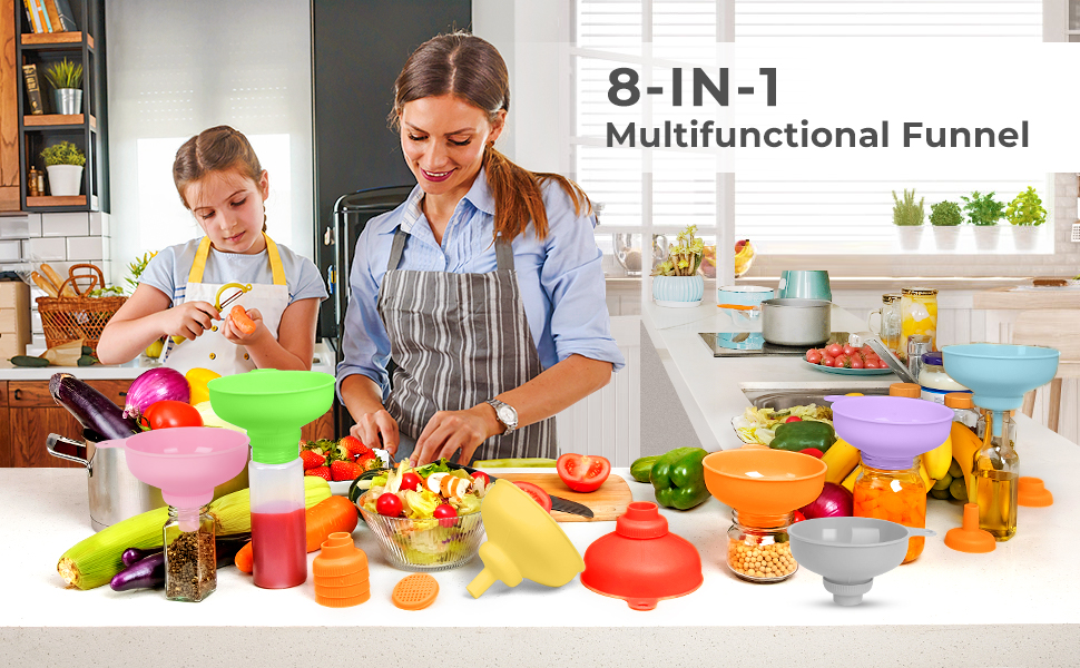 Wide Mouth Kitchen Funnel