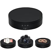 Mcbazel 360 Degree Rotating Display Stand, 5.4 Inch Motorized Spinning Platform, Electric Lazy Su...