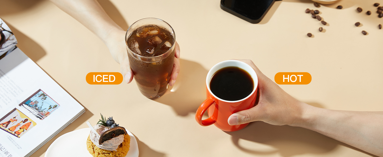 hot and cold coffee maker