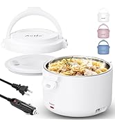 Aotto Electric Lunch Box, 32 oz Portable Food Warmer Heater, Lunch Warmer Portable for Work/Offic...
