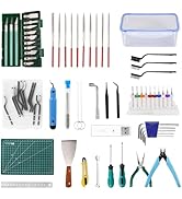 Sovol 3D Printer Tools Kit, 78 PCS 3D Printer Accessories with Nozzle Cleaning Kit, Removable Mul...