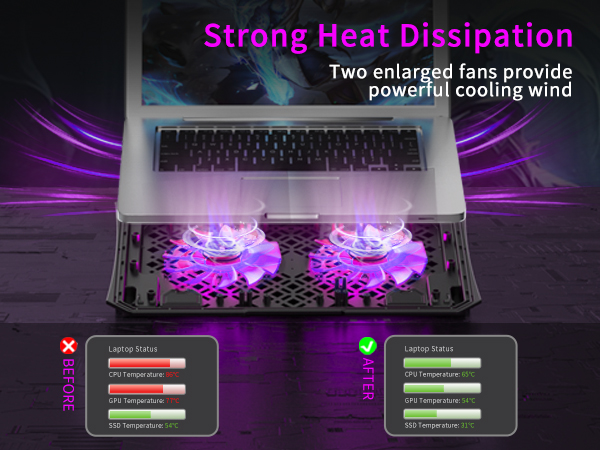 KeiBn laptop cooling pad