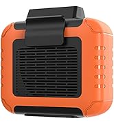 SLENPET 6000mAh Portable Waist Clip Fan with 23H Working Time, 6200RPM Strong Airflow, 3 Speeds, ...