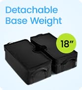 Rhino Square Umbrella Base Weight, 18