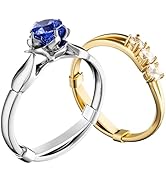 12 Pack Filled Gold/Silver Metal Ring Guard,Invisible Ring Size Adjuster Set for Loose Rings,Ring...