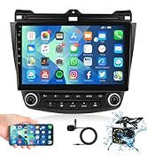for Honda Accord 2003-2007 Android Car Radio Stereo 10.1 inch Capacitive HD Touch Screen Mirror L...