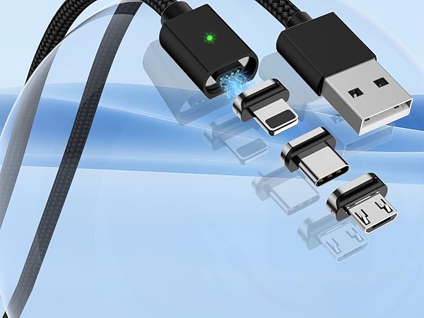 3A Magnetic Charging Cable 