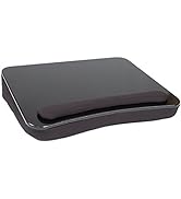 Sofia + Sam Multi Tasking Lap Desk with Memory Foam Cushion | USB Light and Mouse Pad | Fits Lapt...