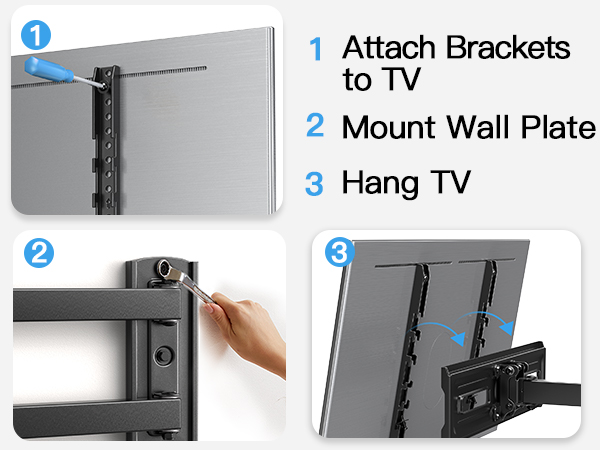 43 inch tv wall mount
