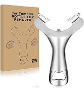 Bxgnip Mason Jar Opener No Lid Dents or Damage Multifunctional Jar Opener Easy Twist Manual Handh...