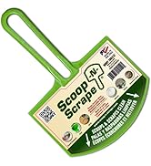 Scoop-N-Scrape Bucket Scoop by Buddy Tools - Flexible, Heavy-Duty Nylon, Rust-Free Scraper Tool f...