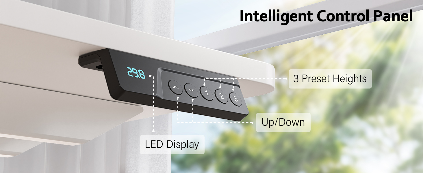 electric overbed bedside table height adjustable small