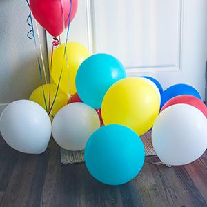 birthday balloons