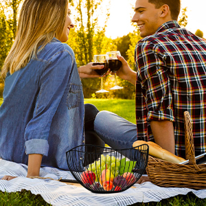 Fruit Bowl Fruit Basket Metal Fruit Display Bowl Fruit Bowls Fruit Holder Countertop Fruit Basket