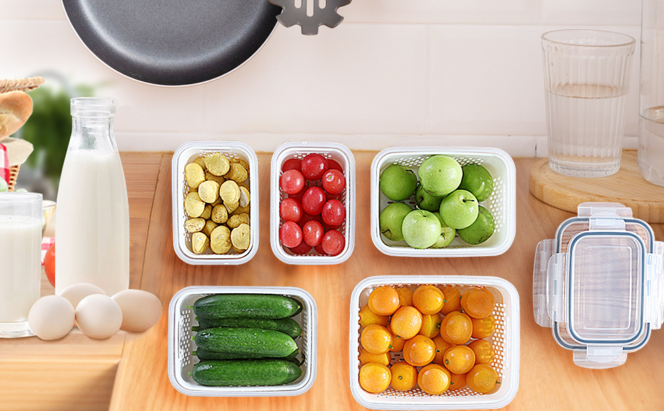 Refrigerator fresh storage box