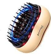 YIHAOSSING Electric Scalp Massager,Rechargeable IPX7 Waterproof Head Massager with 2 Speed Vibrat...