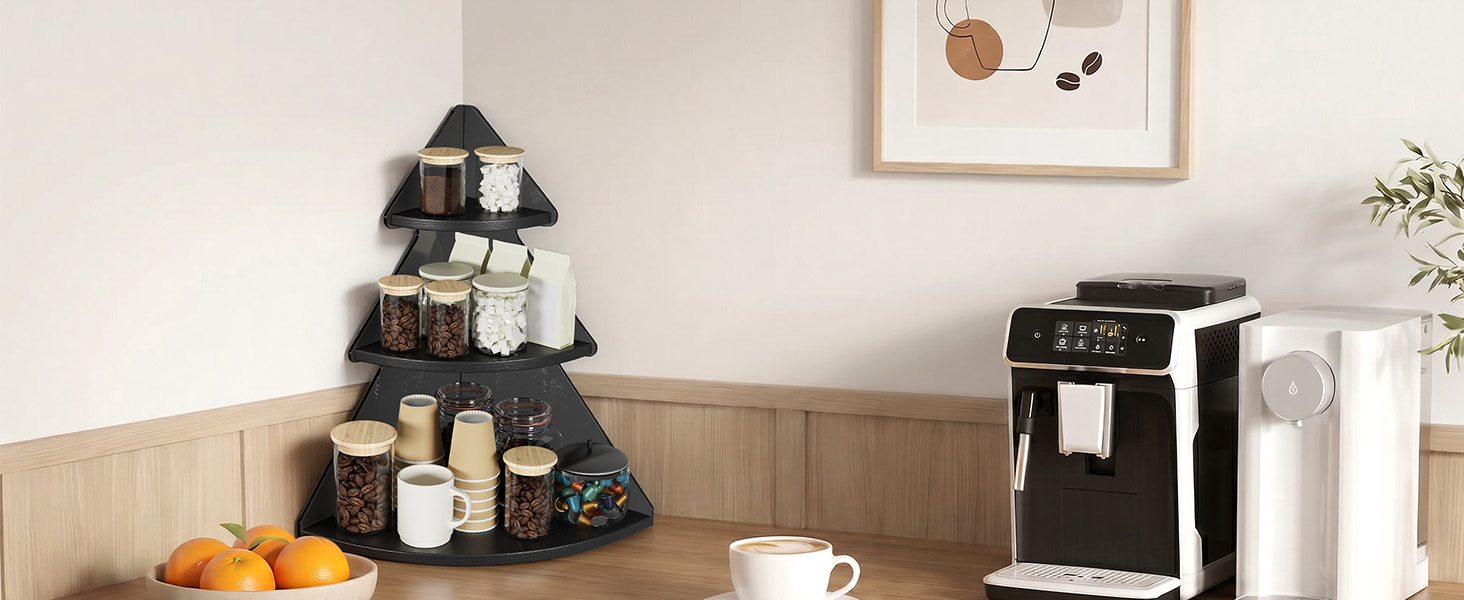coffee organizer station