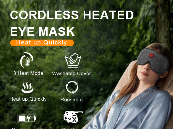 heated eye mask