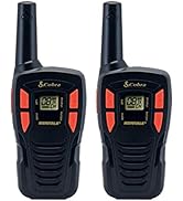 Cobra ACXT145 Compact Walkie Talkies for Adults - Rechargeable, Lightweight, 22 Channels, Long Ra...