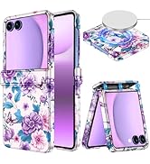Hekodonk for Galaxy Z Flip 7 Case,[Compatible with MagSafe][Built-in Screen Protector][Hinge Prot...