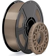 iSANMATE Brown PETG Filament 1.75mm 30-300mm/s 3D Printer Filament 1KG High Precision,Strong Toug...