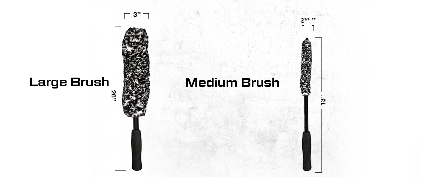 exoforma wheel brush car detailing products carwash cleaner