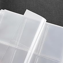 Trading Card Sleeves for 3 Ring Binder