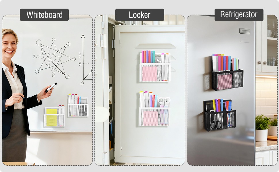 magnetic refrigerator organizer
