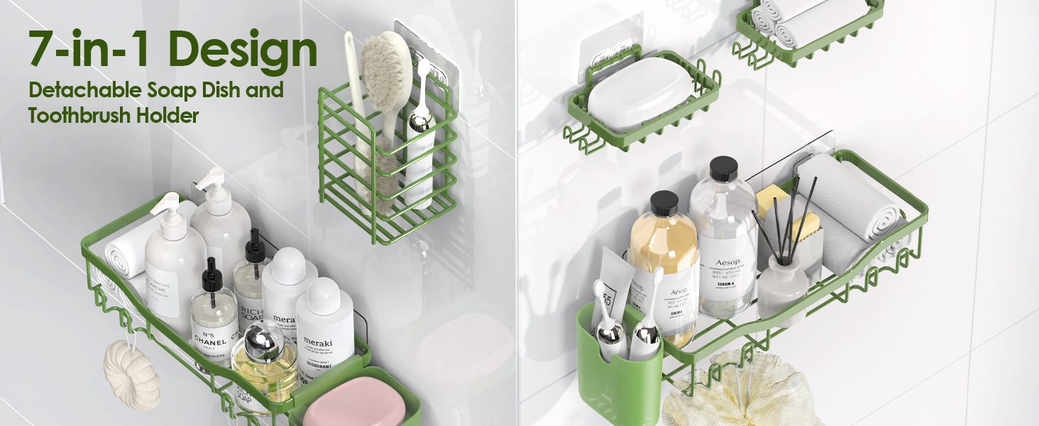 shower shelves