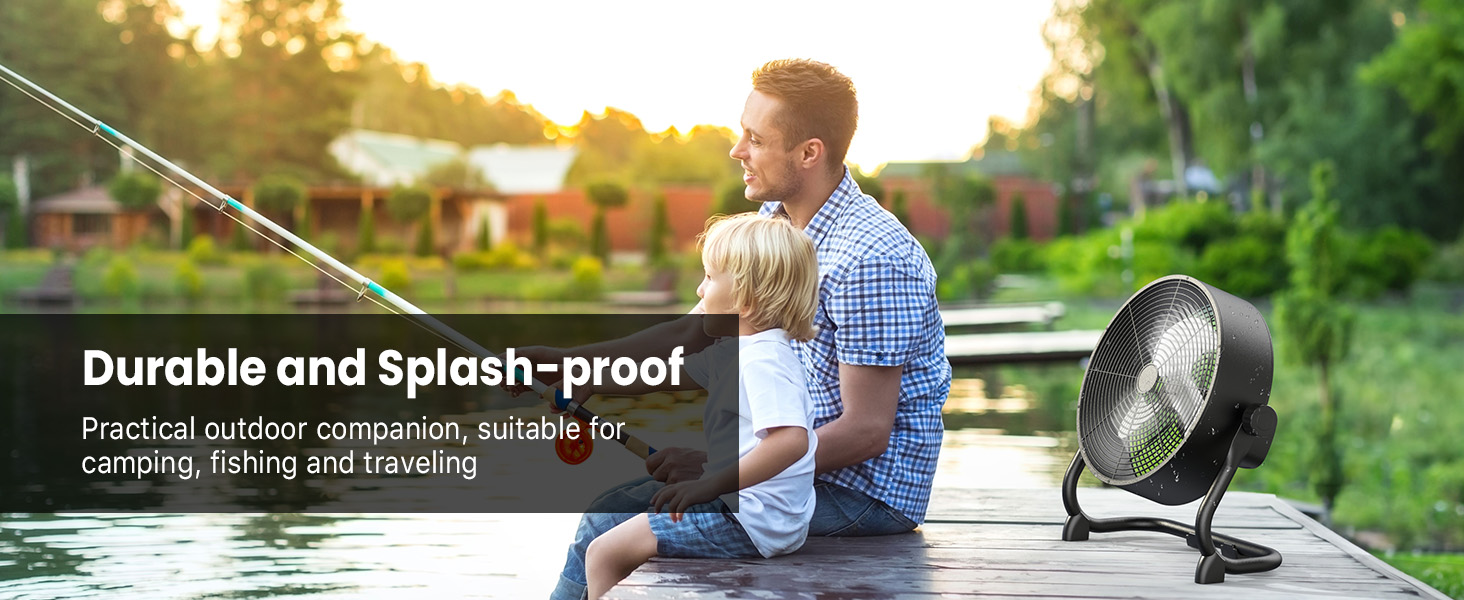 Air Choice 12&amp;#34; Battery Powered Fan