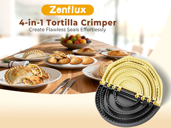 Zenflux tortilla crimper
