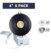 Canless Recessed Gimbal Downlight Rotatable-Spotlight - POPANU 5 CCT 3 Inch Eyeball Ceilling Potl...