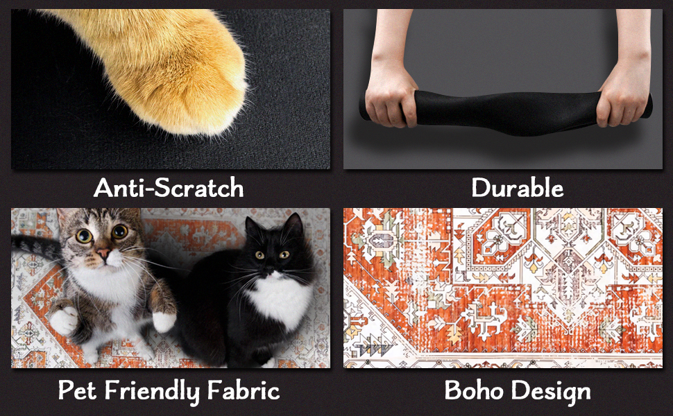 Anti-Scratch &amp;amp; Durable &amp;amp; Pet Friendly Fabric &amp;amp; Boho Design