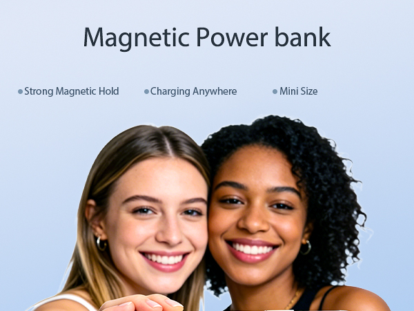 Magnetic Portable Charger Power Bank for iPhone