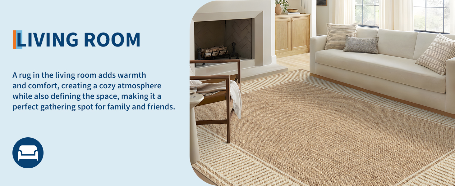 living room rug