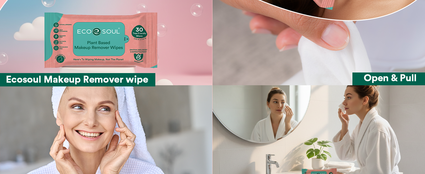 Plant Based Makeup Remover Wipe