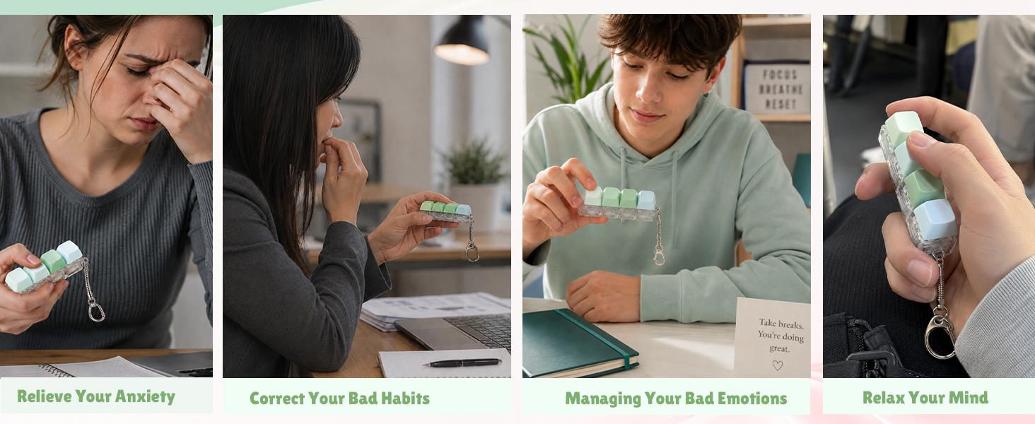 keybaord clicker fidget for adults teen stress relief