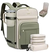 LOVEVOOK 40L Travel Backpack for Women &amp; Men - 17.3 Inch Carry On Backpack &amp; Personal Item Backpa...