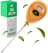 Soil Moisture Meter - Most Accurate Plant Water Meter - Easy and Fast Reading Soil Hygrometer - P...