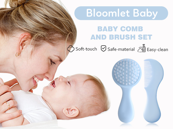 Baby combing and brushing set