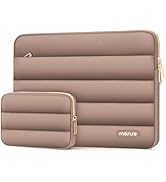 MOSISO Puffy Laptop Sleeve Compatible with MacBook Air/Pro, 13-13.3 inch Notebook, Compatible wit...