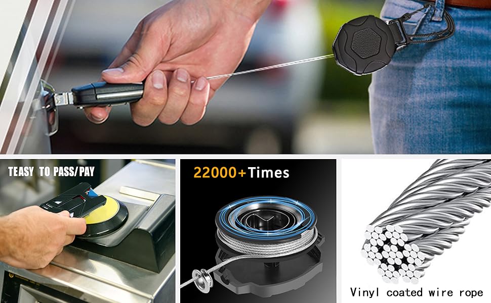 id badge holders retractable