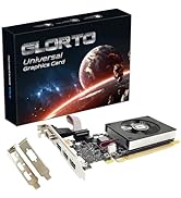 Glorto GeForce GT 730 4G Low Profile Graphics Card, 2X HDMI, DP, VGA, DDR3, PCI Express 2.0 x8, E...
