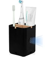 Toothbrush Holders for Bathrooms, Electric Toothbrush Holder Kids Toothbrush and Toothpaste Organ...