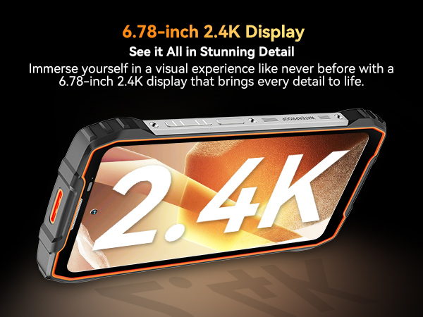 5G AI Rugged Phone 120Hz