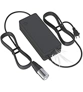 New Upgrade 24V 5A Battery Charger with Fan Cooling 3-Pin Male XLR Connector Compatible with Prid...