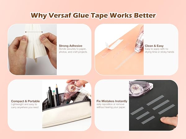 Why Versaf Glue Tape Works Better
